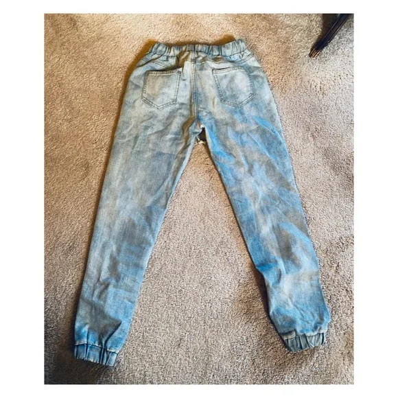 Sequins Jeans Joggers - Picture 3 of 4